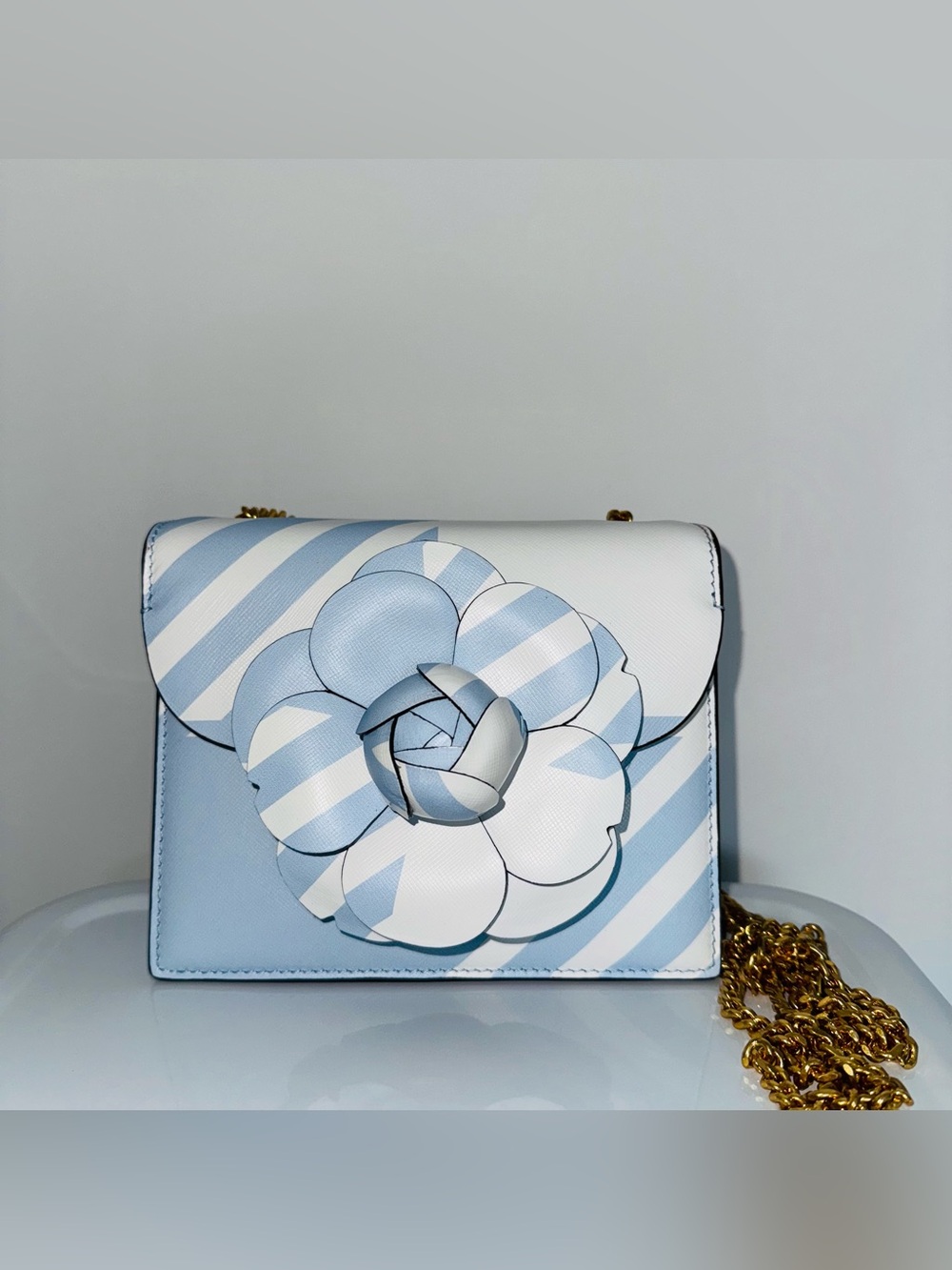 Oscar de la Renta Mini Tro Bag